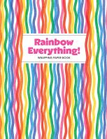 Rainbow Everything! Wrapping Paper Book